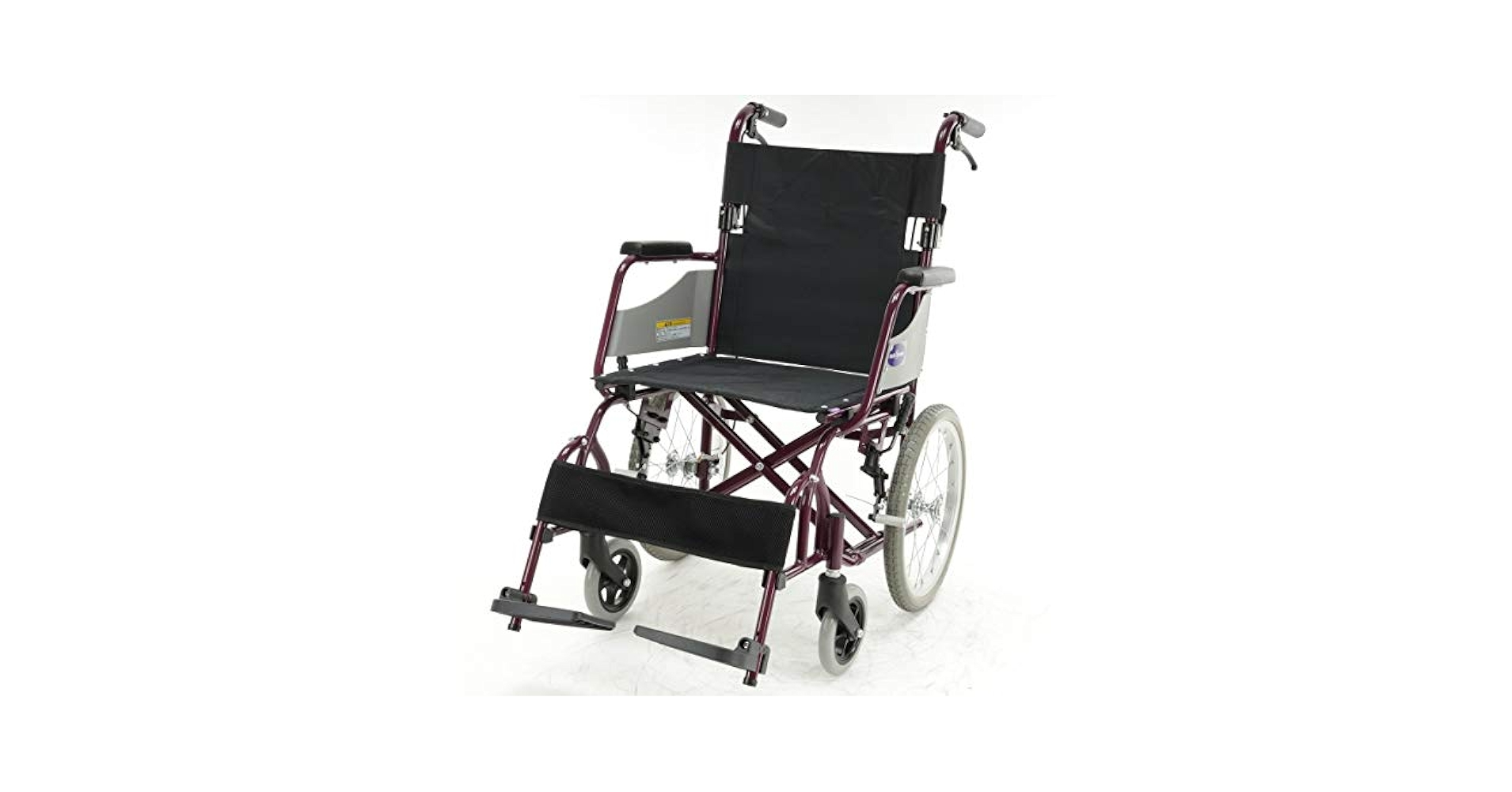 Amazon | カドクラ 介助用軽量車いす アカシア パープル H201-PL